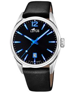 Lotus Herren Armbanduhr Lederband Datum 18693/5