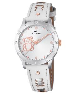 Lotus Kinderuhr Armbanduhr Bärchen 18657/A Lederband