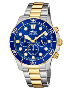 Lotus Armbanduhr Herren Uhr Edelstahlband 18757/1 Chronograph