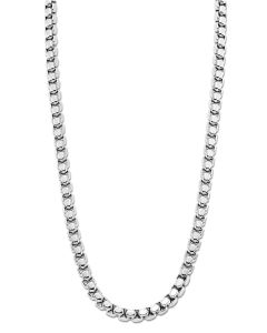 Herren Halskette Lotus Style LS1931-1/1 Erbskette Edelstahl silber