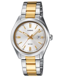 Casio Damen Uhr LTP-1302PSG-7AVEG Armbanduhr Bicolor