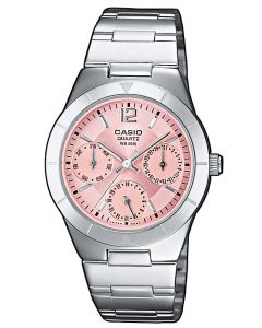 Casio Damen Uhr LTP-2069D-4AVEG Edelstahl Chronograph