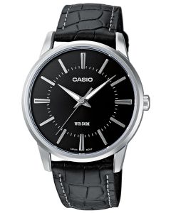 Casio Uhr Herrenuhr Armbanduhr Lederband MTP-1303PL-1AVEG
