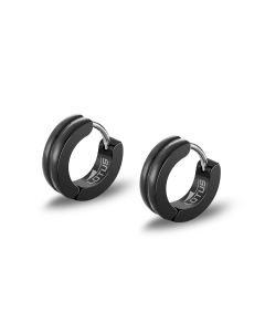 Lotus Style Herren Clapp-Creolen Edelstahl Männer Ohrringe LS2156-4/2