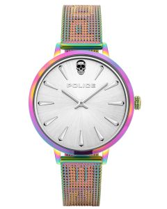 Police Damen Armbanduhr Lederband PL16028MSG.02
