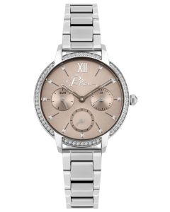 Police Damen Armbanduhr Lederband PL16028MSG.02