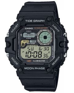 Casio Digitaluhr WS-1700H-1AVEF Fishing Timer Mondphasenanzeige