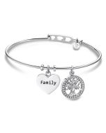 Armspange Armreif Lotus Style LS2036-2/3 Family Baum des Lebens Strass