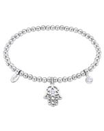 Lotus Style Kugelarmband Hand der Fatima LS2170-2/3 dehnbar