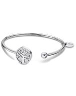 Damen Armreif Edelstahl Lebensbaum Lotus Style LS2225-2/3
