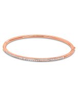 Armreif Edelstahl Armband rosegoldfarbig Lotus Style LS2111-2/3 Zirkonia