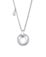 Lotus Style Damen Halskette Edelstahl Collier Strass Ring LS2176-1/1 Anhänger