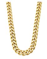 Herren Halskette Panzerkette goldfarbig 50 cm Lotus Style LS2191-1/2