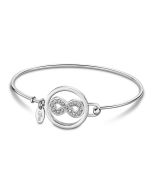 Armspange Armreif Lotus Style LS2014-2/5 Unendlichkeit Strass