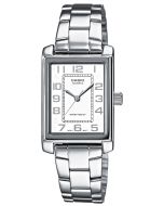 Casio Damenuhr Armbanduhr Edelstahl-Armband LTP-1234PD-7BEG