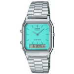Casio Uhr Retro Armbanduhr Türkis AQ-230A-2A2MQYES