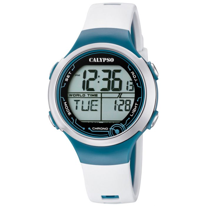 K5799/1 Digitaluhr Uhr Armbanduhr digital Unisex Calypso