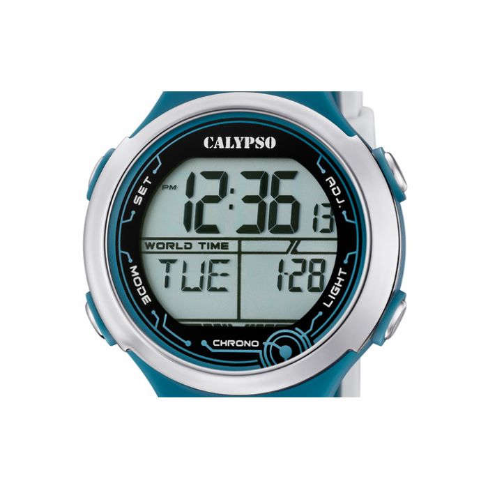 Uhr digital K5799/1 Unisex Armbanduhr Calypso Digitaluhr