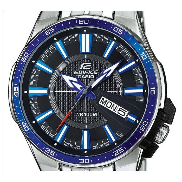 Casio Herrenuhr Edifice EFR 106D 1A2VUEF Edelstahlband