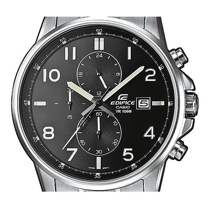 Casio Edifice Uhr EFR 505D 1AVEF Herren Chronograph Edelstahl
