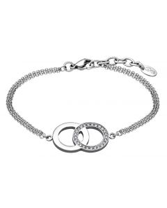 Lotus Style Damen Armband zweireihig Ringe LS1913-2/1