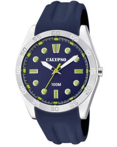 Calypso Uhr Armbanduhr blau analog Herren Uhr K5763/6