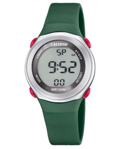 Calypso Kinderuhr Digitaluhr grün Armbanduhr K5822/3