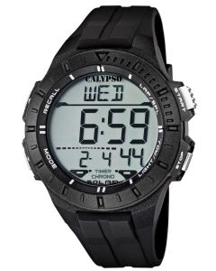 Calypso by Festina Uhr Digital Herrenuhr K5607/6 schwarz Digitaluhr