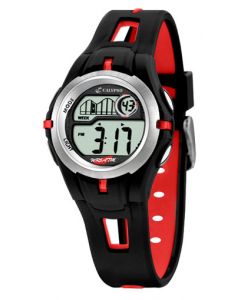 Calypso by Festina Kinder Uhr digital K5506/1 schwarz Armbanduhr Silikon