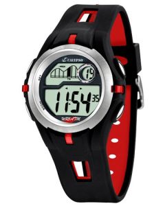 Calypso Uhr Digital Herren K5511/4 schwarz Armbanduhr