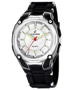 Calypso Herrenuhr by Festina K5560/1 schwarz Armbanduhr