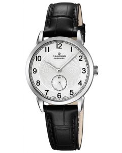 Candino Damen Uhr C4593/1 Lederarmband schwarz Swiss Made