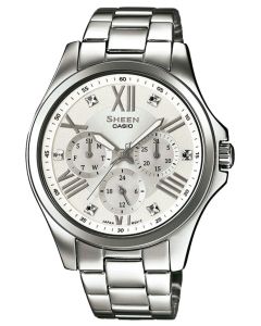 Casio Damenuhr Armbanduhr SHEEN SHE-3806D-7AUER
