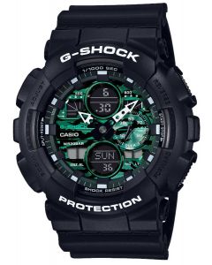 Casio G-Shock Armbanduhr GA-140-1A4ER Analog Digitaluhr vorne