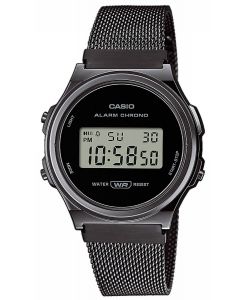 Casio Digitaluhr Armbanduhr Vintage A171WEMB-1AEF schwarz