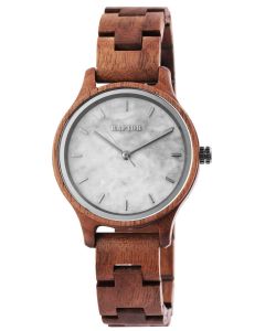 Raptor Damen Uhr Holz Armbanduhr braun Holzuhr RA10209-003