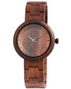 Raptor Damen Uhr Holz Armbanduhr braun RA10171-001