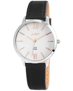 Just Damen Uhr Echt Leder JU10072-001 Armbanduhr