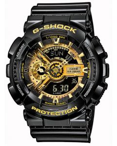 Casio Uhr G-Shock Uhr GA-110GB-1AER schwarz gold