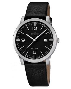 Candino Uhr Herrenuhr C4511/4 Lederarmband schwarz Armbanduhr