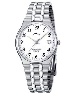 Lotus Armbanduhr Herrenuhr 15031/1 Edelstahlarmbanduhr silber