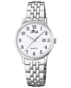 Damenuhr Lotus Armbanduhr 18698/1 Edelstahlarmband Datum