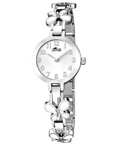Lotus Teeny Armbanduhr 15829/1 Schmetterling Edelstahlband