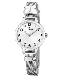 Lotus Mädchen Armbanduhr 18660/1 Schmetterling Milanaiseband