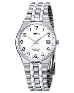 Lotus Armbanduhr Herrenuhr 15031/2 Edelstahlarmbanduhr silber