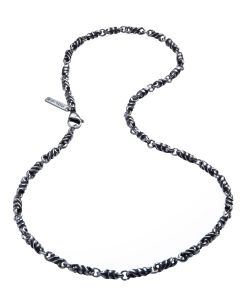 Police Herren Halskette Edelstahl schwarz PJ26342PSE.01