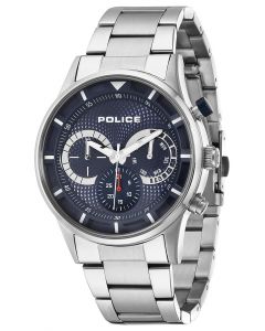 Police Armbanduhr P14383JS-03M Herren Uhr Edelstahl Multifunktion