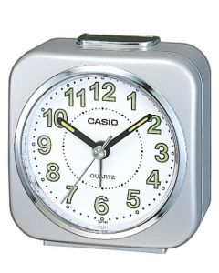 Casio Wecker Uhr TQ-143S-8EF silber Reisewecker Wake up Timer