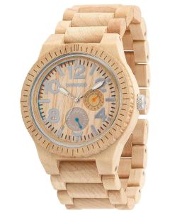 Wewood Holzuhr Armbanduhr Herrenuhr Kardo Beige WW26001