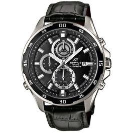 Casio Edifice Herrenuhr EFR 547L 1AVUEF Lederband schwarz